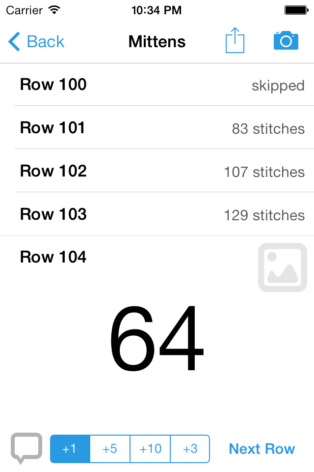 Stitch Count screenshot